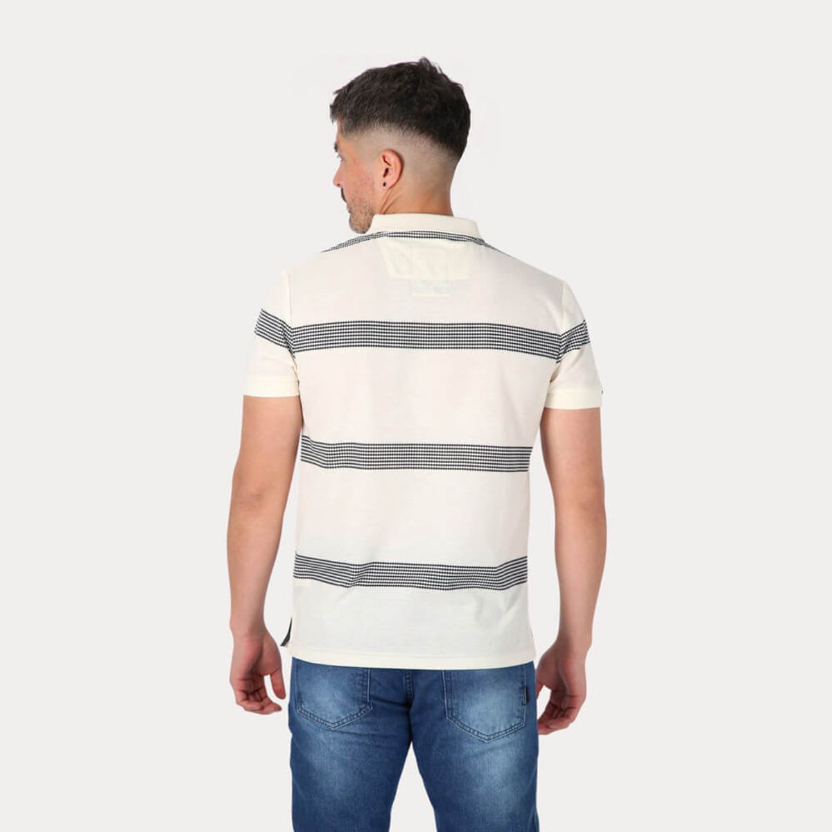 GANGSTER - Polera Mc Polo Yard Dye  Hit Beige Gangster