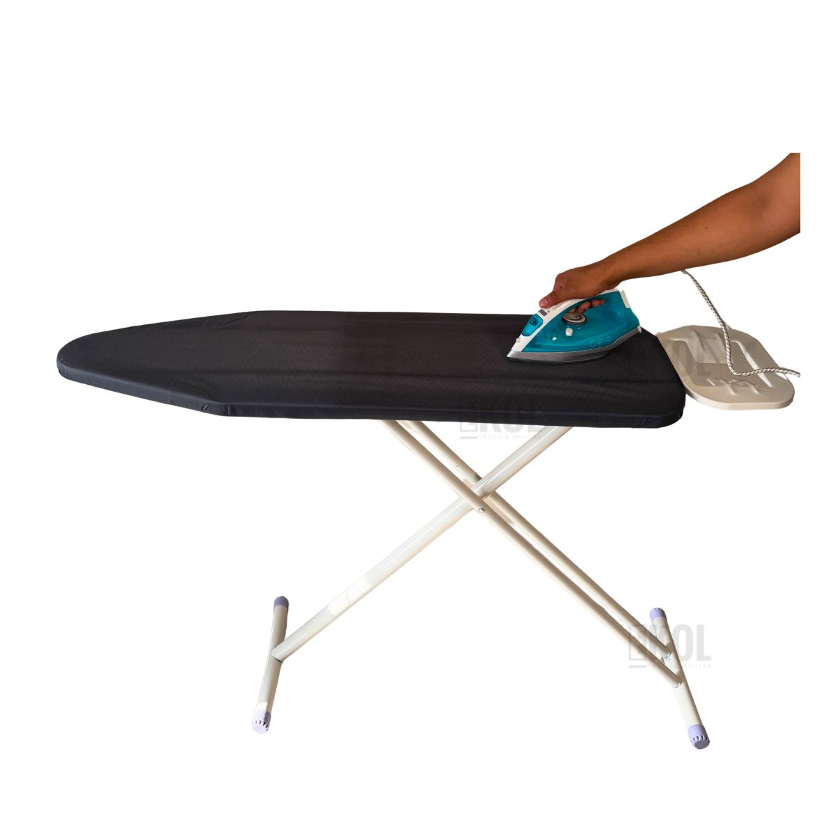 EKOL TACTICA MILITAR - Tabla De Planchar Premium Metal Tela  134x36 cm