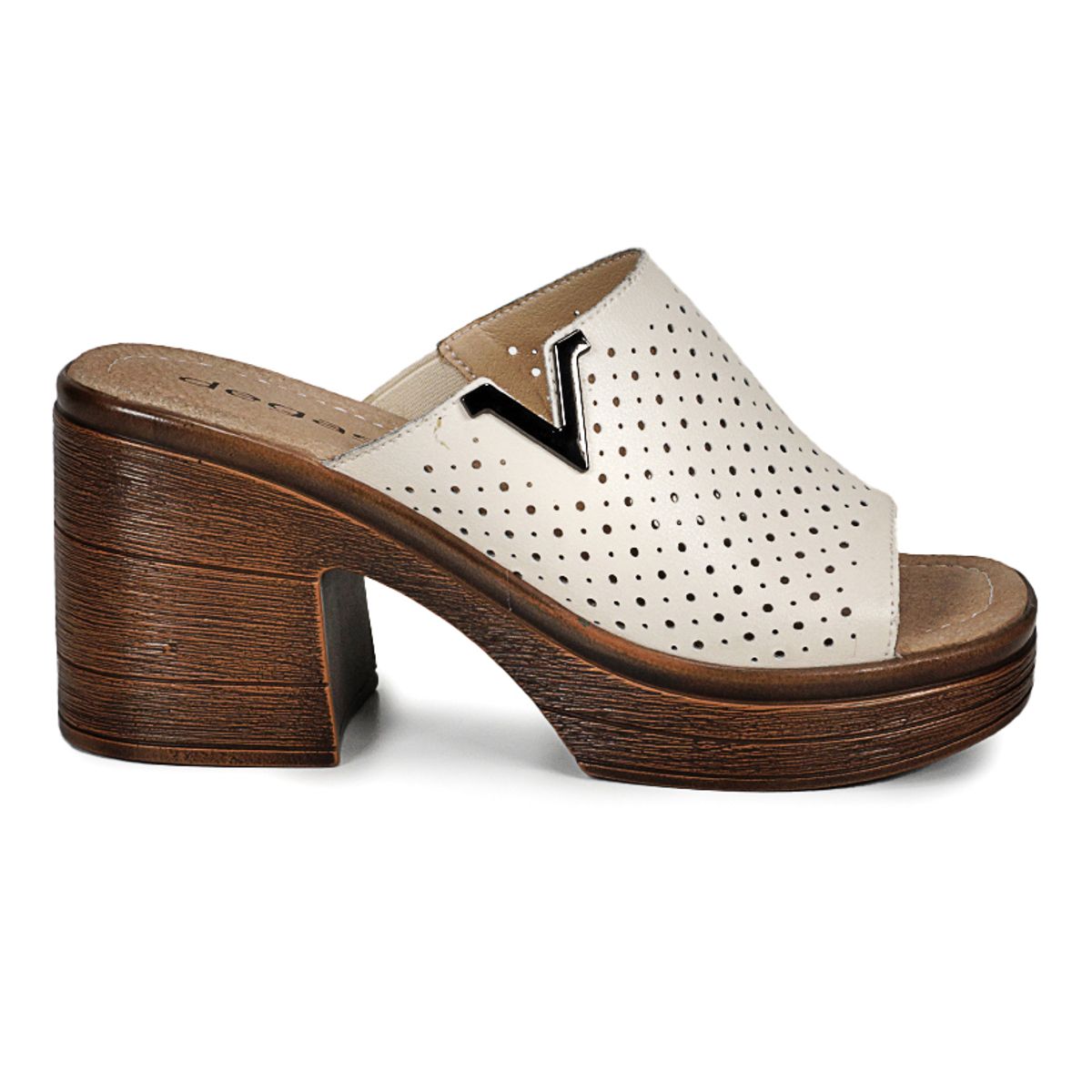 DEGAS - Sandalia Cuero Artis Beige DEGAS