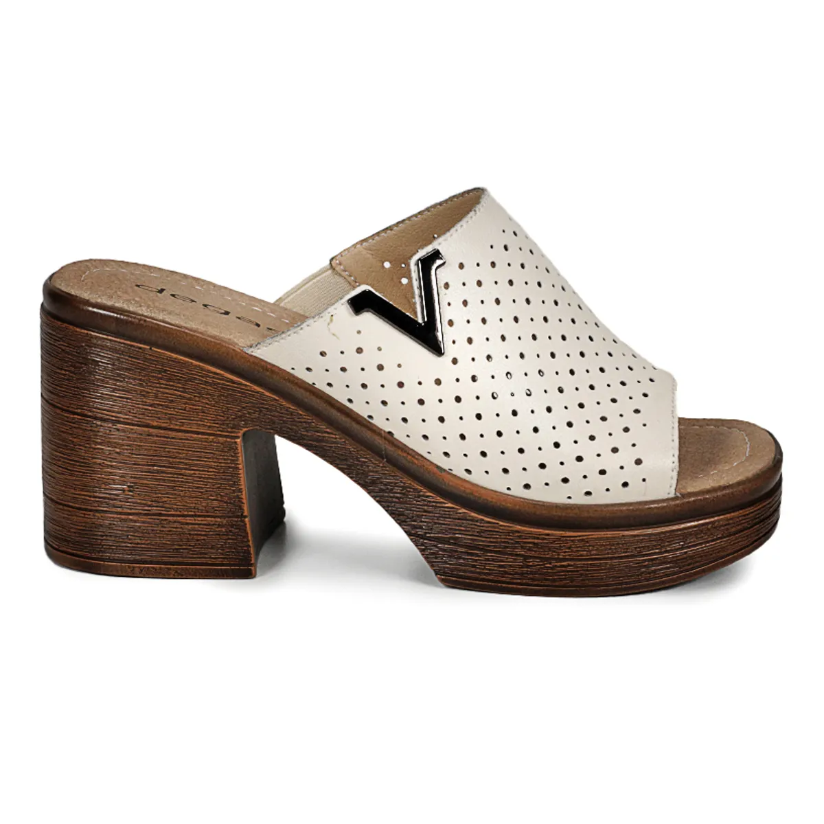 DEGAS - Sandalia Cuero Artis Beige DEGAS