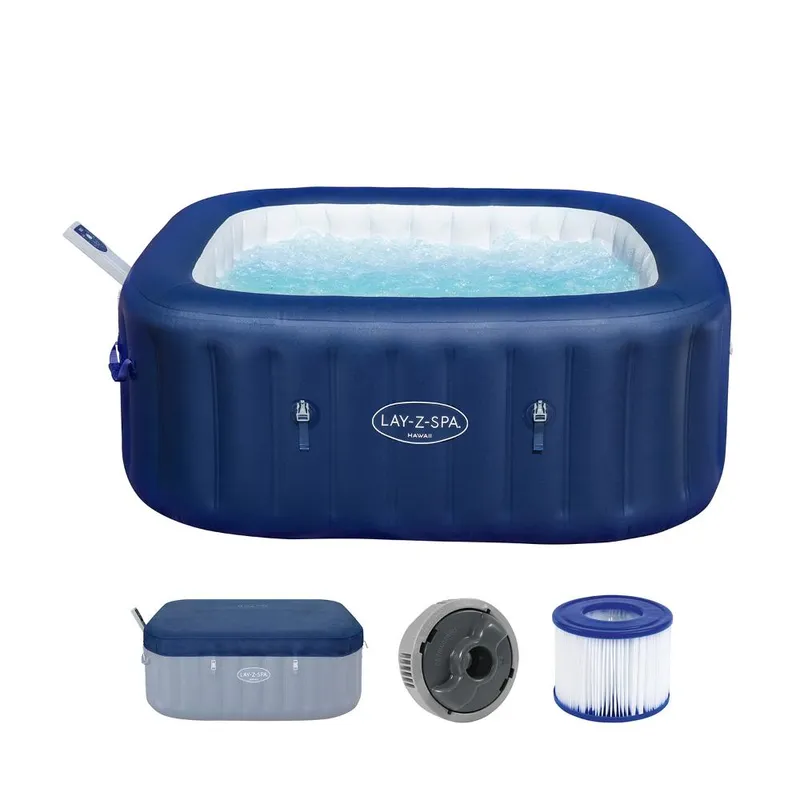 BESTWAY - SPA JACUZZI INFLABLE BESTWAY HAWAII AIRJET 6 PERSONAS 180 x 180 x 71