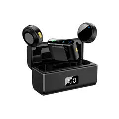 GENERICO - Microfono inalambrico solapa profesional estuche