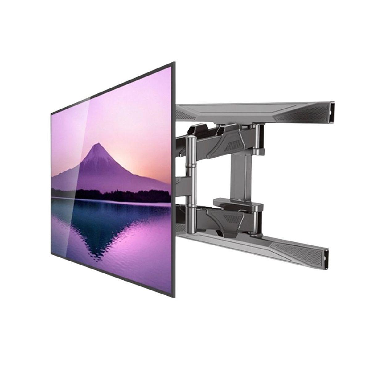 NOVYSTOR - Soporte TV Full Motion 40–80" Acero Reforzado Giro 180°