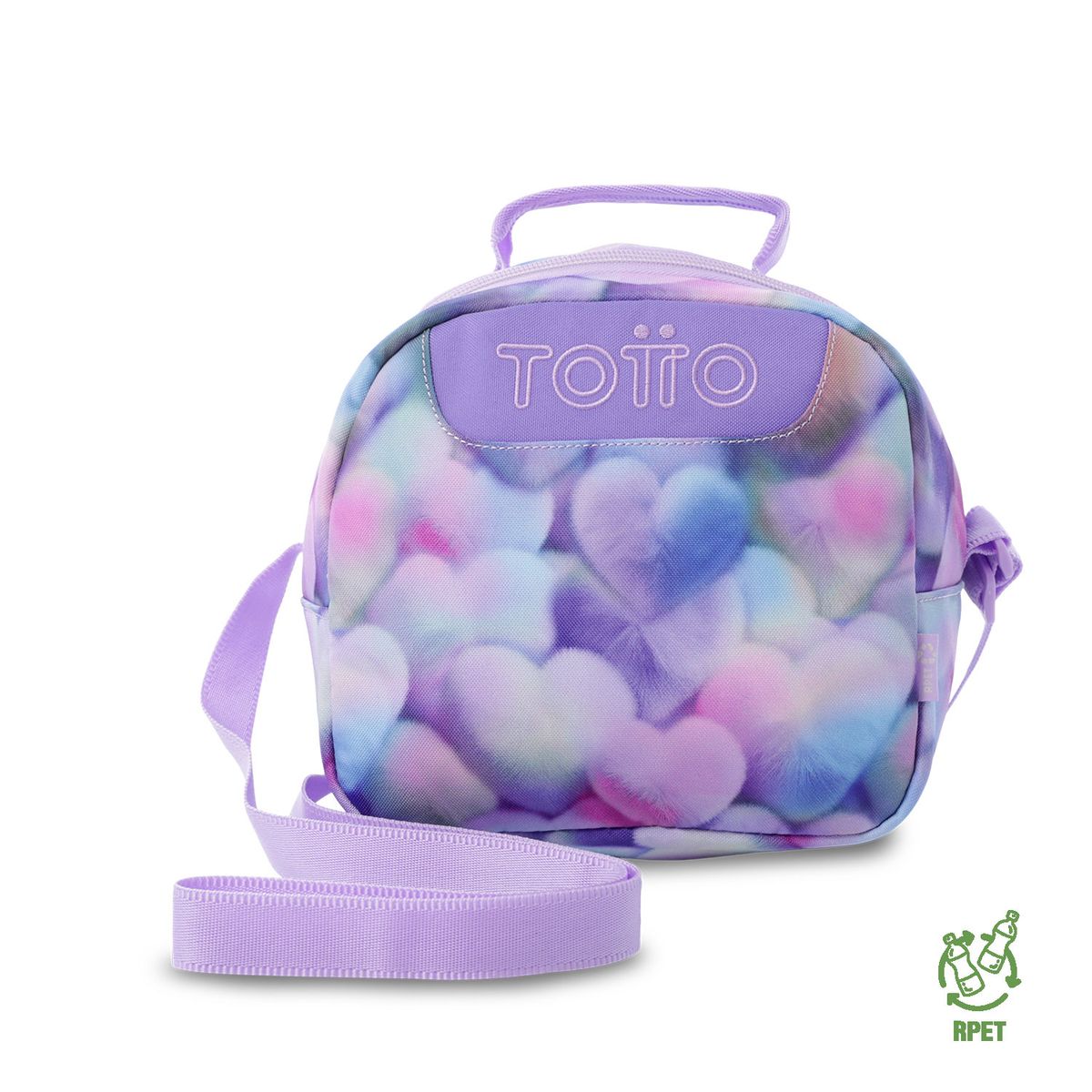 TOTTO - Lonchera Térmica Mujer Borrador Mediana Morada Totto