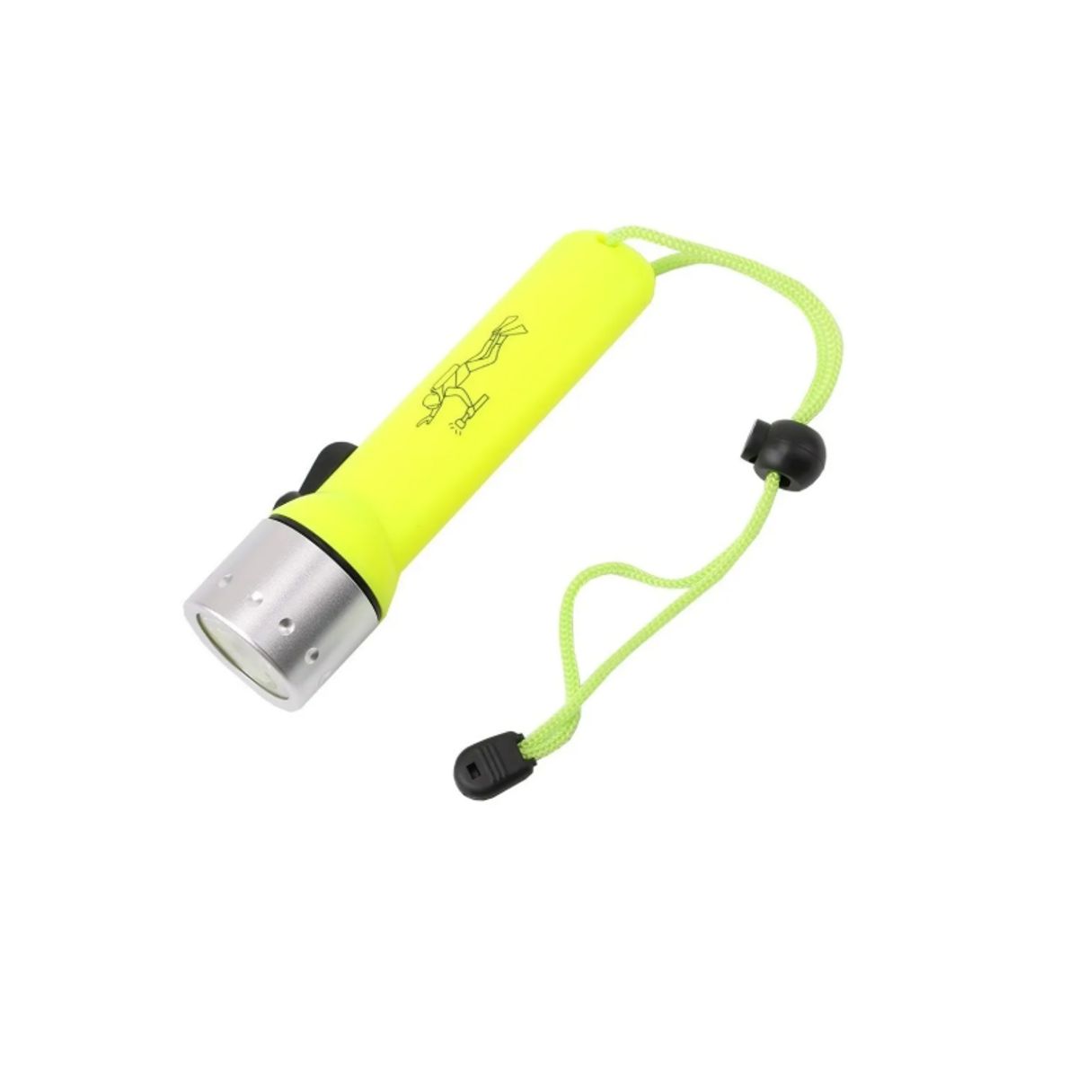 GENERICO - Linterna Buceo Alta Potencia Led Cree 180 Lumenes 60 Metros