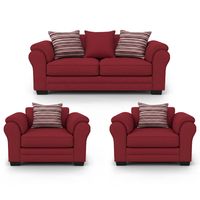 Living 5 Cuerpos 3+1+1 XL Con Resorte Estructural Grandón Chenille