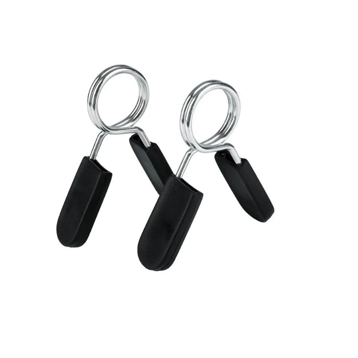 GENERICO - Par Abrazaderas Clips Resorte Para Barra Pesas 25mm