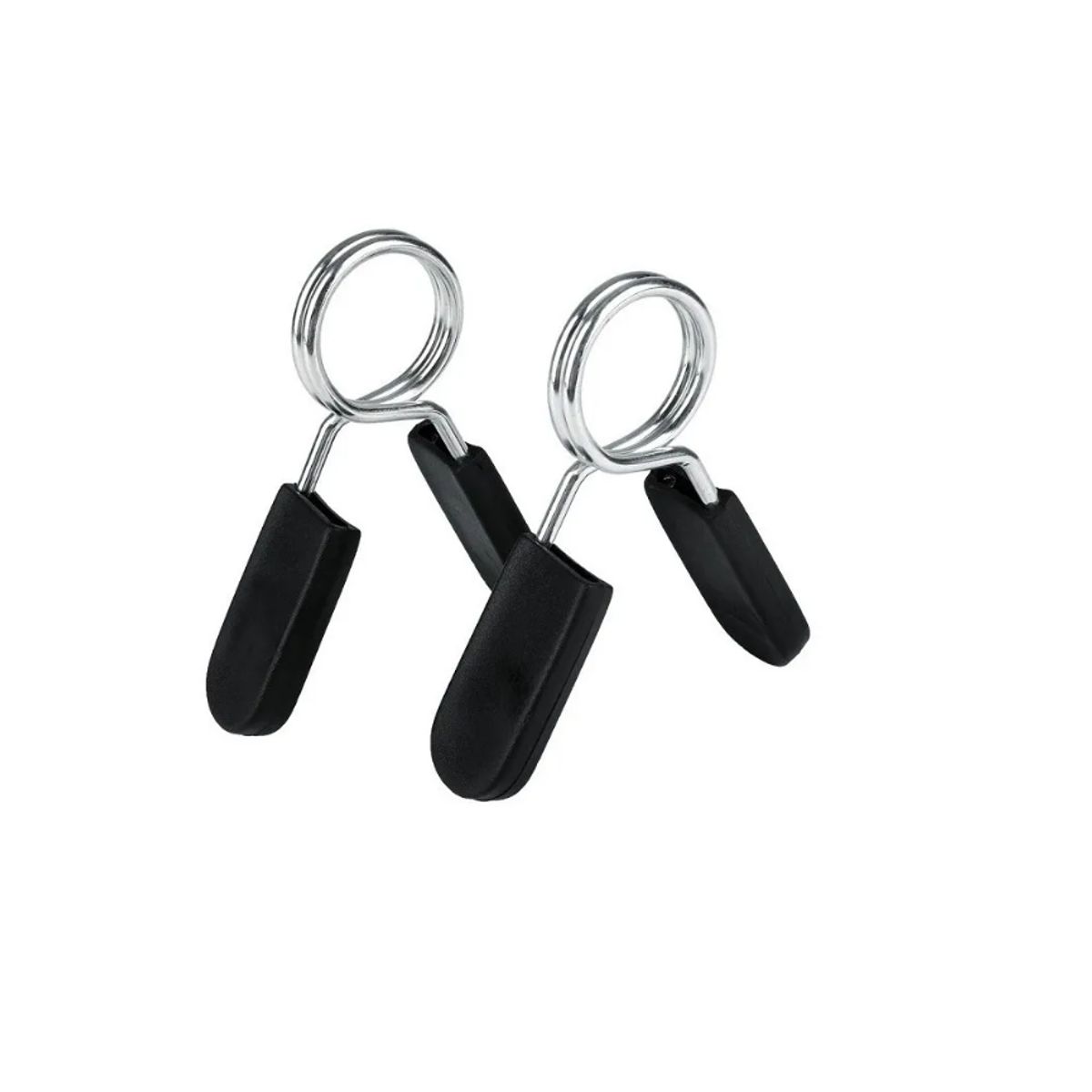 GENERICO - Par Abrazaderas Clips Resorte Para Barra Pesas 25mm
