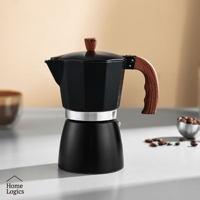 Home Logics Cafetera Moka Italiana Espresso 300 Ml 6 Tazas
