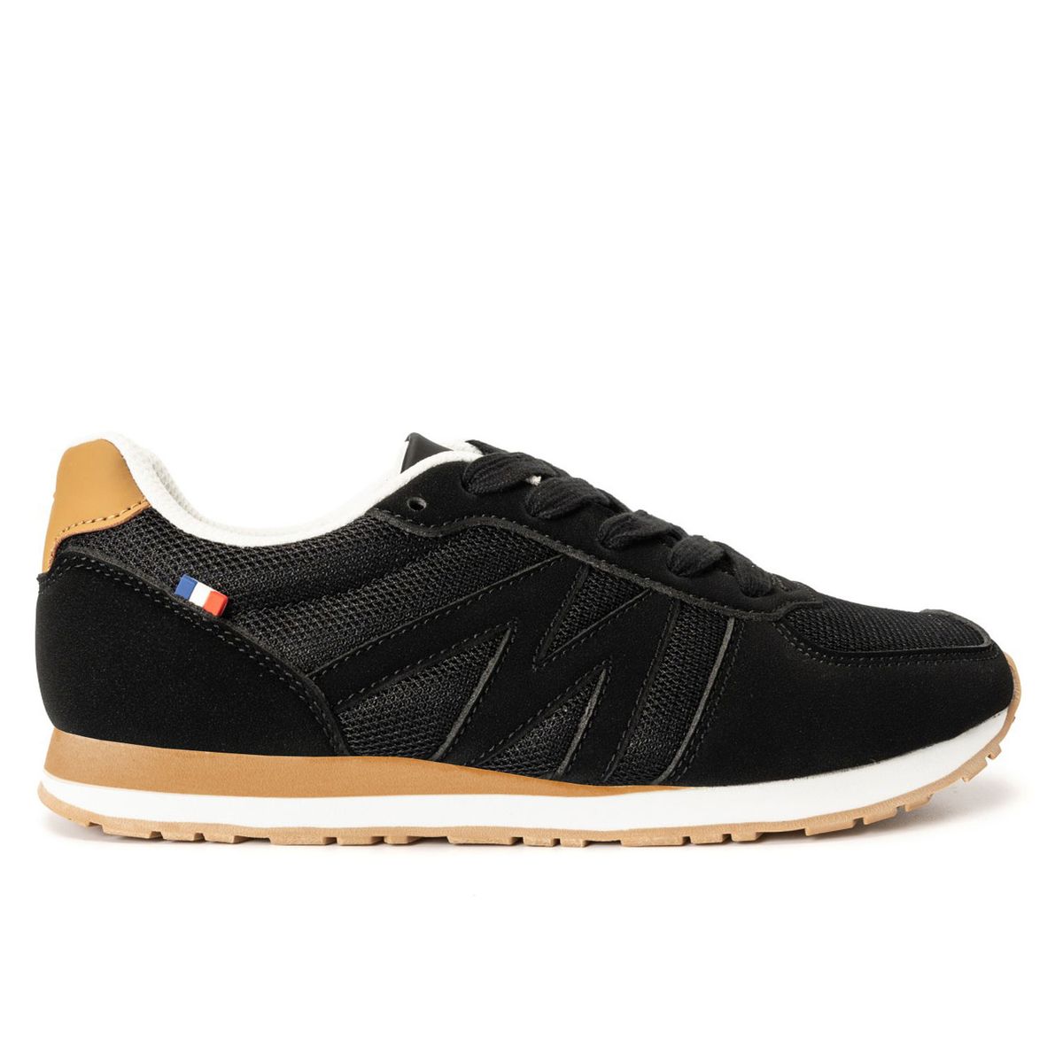 MICHELIN FOOTWEAR - Zapatilla Casual Urbana Mujer Negro Beige Michelin Cc15