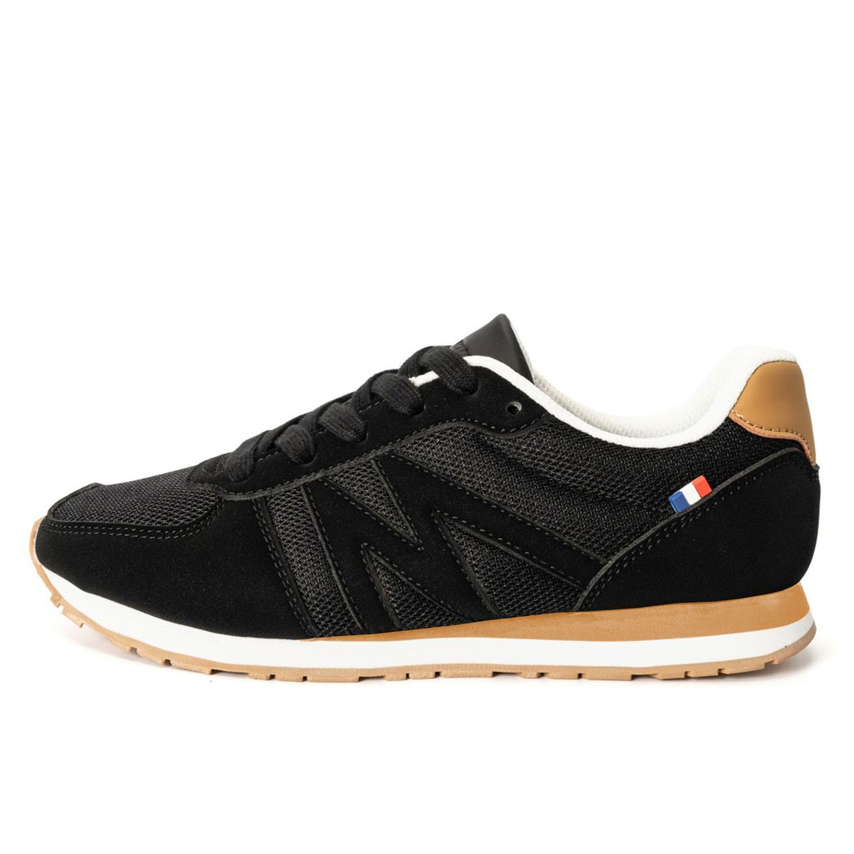 MICHELIN FOOTWEAR - Zapatilla Casual Urbana Mujer Negro Beige Michelin Cc15