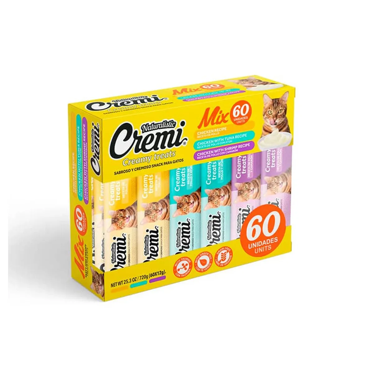 GRUPO MOR - Cremi Box 60 Unidades Sabor Pollo