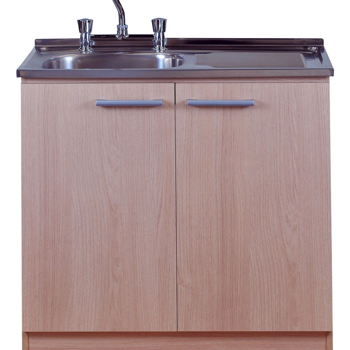 MOBIKIT - Kit Lavaplatos 80 Cm Secador Derecho Beige Mobikit