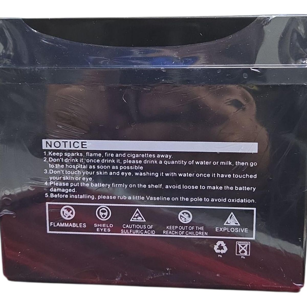Bateria Moto Honda Cbf 125 Twister/ Cb1 - Cb1 Tuf/ Vmen 125, marca GENERICO - Foto 2