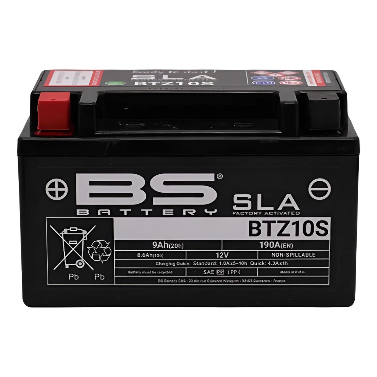 GENERICO - Bateria De Gel Moto Ytz10s/ftz10s/btz10s/xtz10s