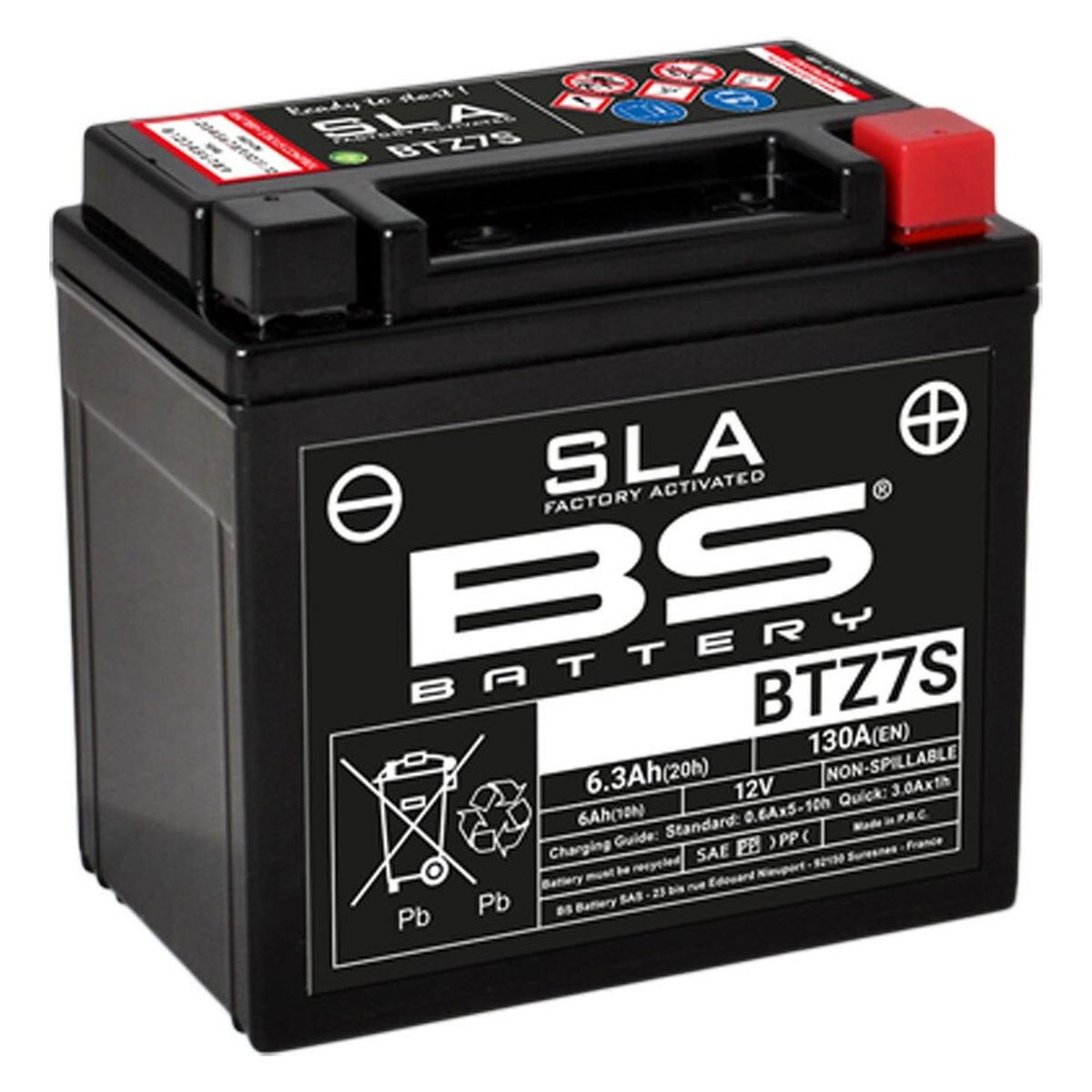 GENERICO - Bateria De Gel Para Moto Ytz7s / Btz7s / Ftz7s