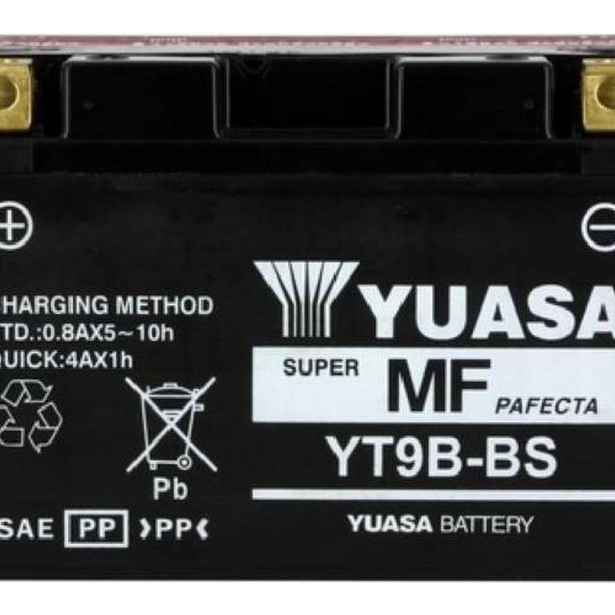 YUASA - Bateria Moto Yuasa Yt9b-bs Agm 12v 8ah Original Japonesa