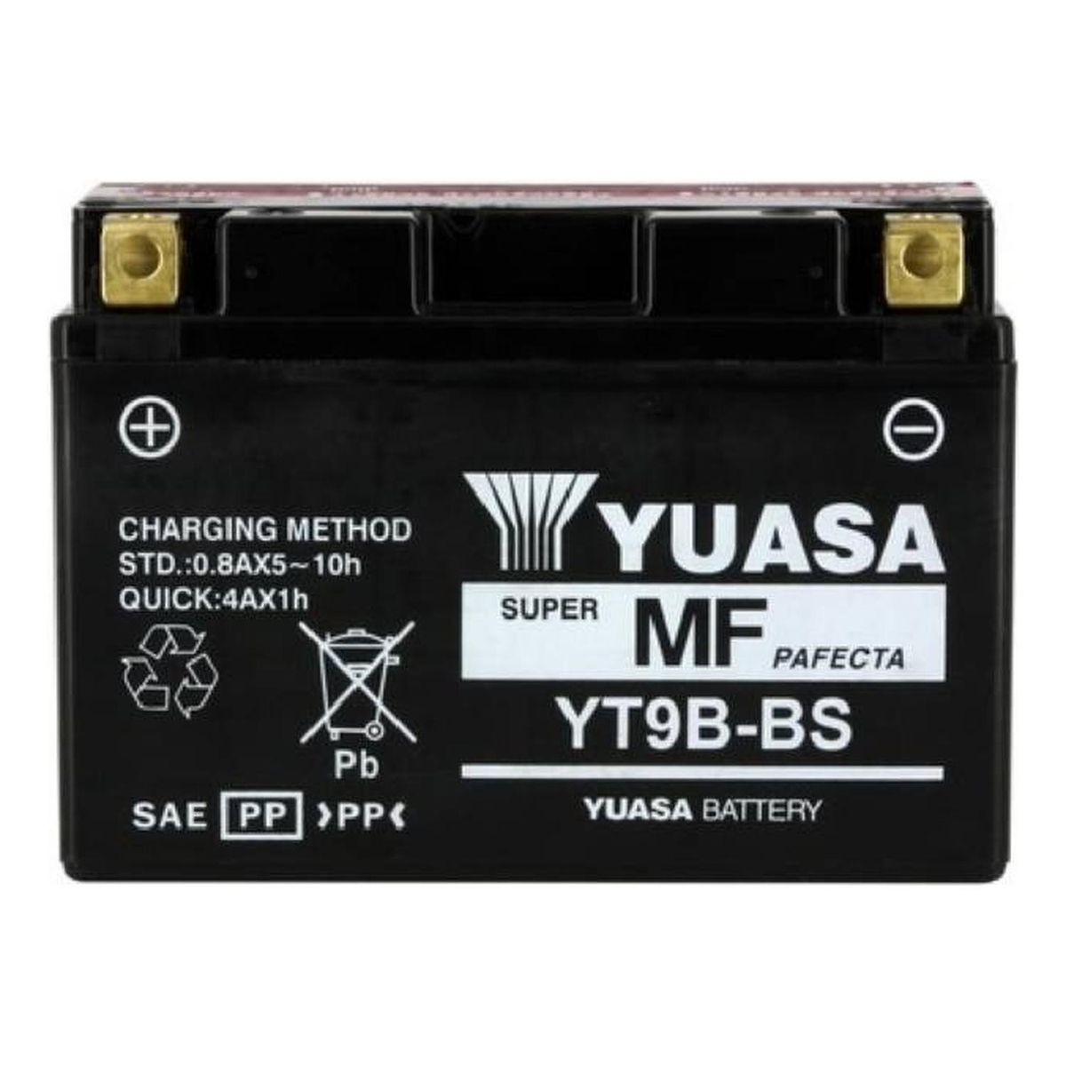 YUASA - Bateria Moto Yuasa Yt9b-bs Agm 12v 8ah Original Japonesa