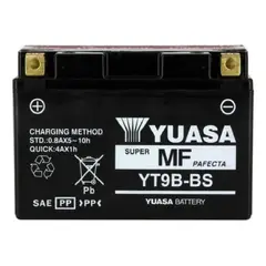 YUASA - Bateria Moto Yt9b-bs Agm 12v 8ah Original Japonesa