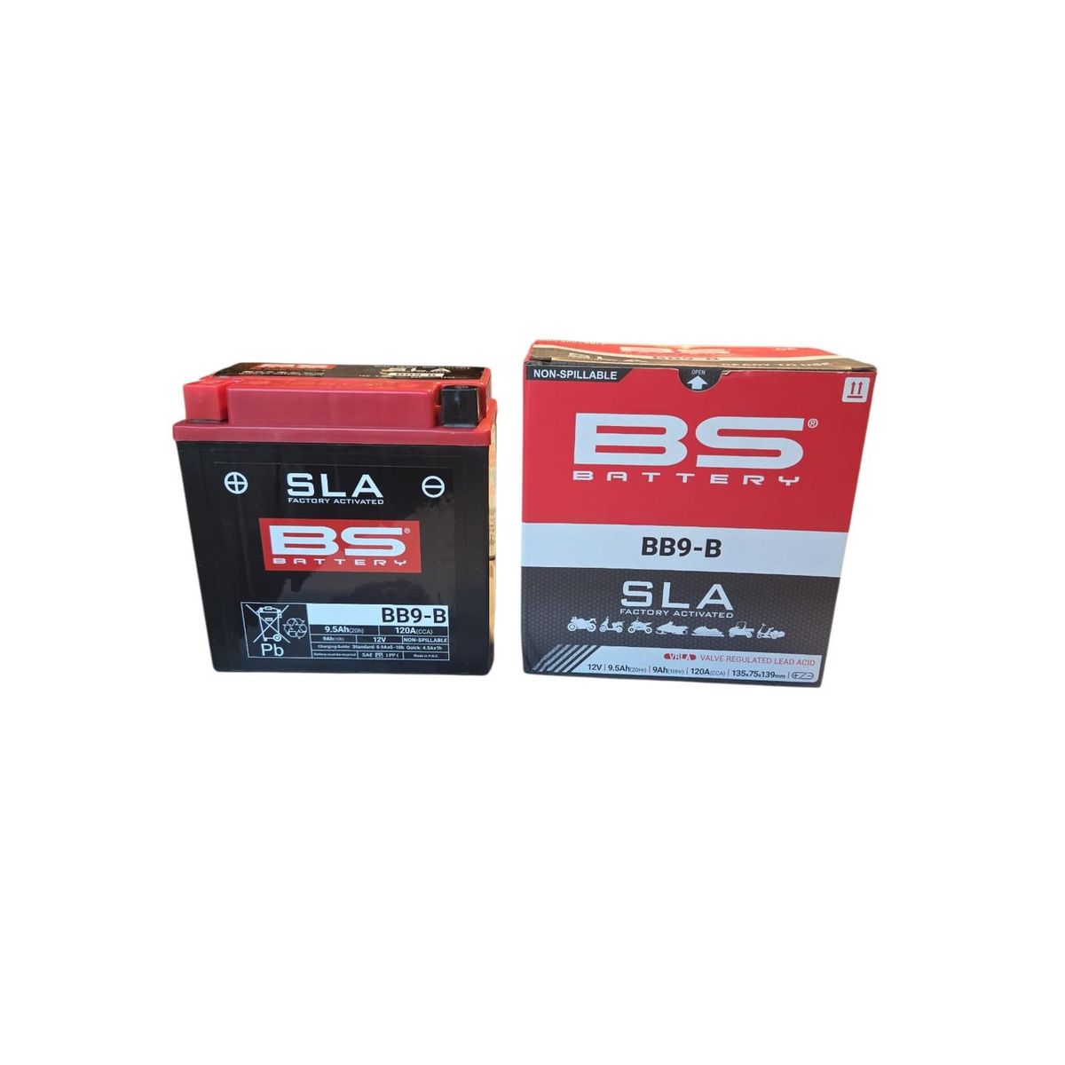 GENERICO - Bateria Para Moto 12n9-4b-1 / Yt9a / Htx9a / Ytx9a / Yb9