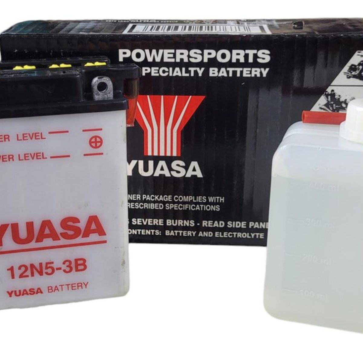 GENERICO - Bateria Moto 12n5-3 / bb5l-b / Yb5l-b / HT5AL Japonesa