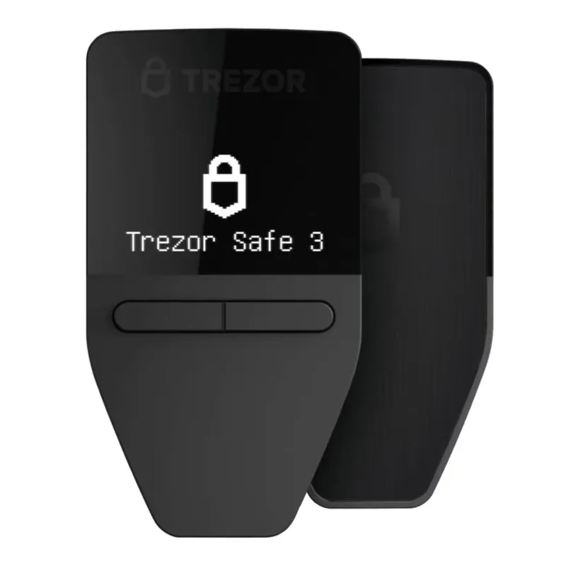 GENERICO - Trezor Safe 3 - Billetera Hardware Wallet BTC ETH LTC XRP ADA BNB