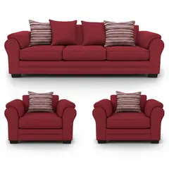AMERICA DECORA - Living 6 Cuerpos 4+1+1 XL Con Resorte Estructural Grandón Chenille
