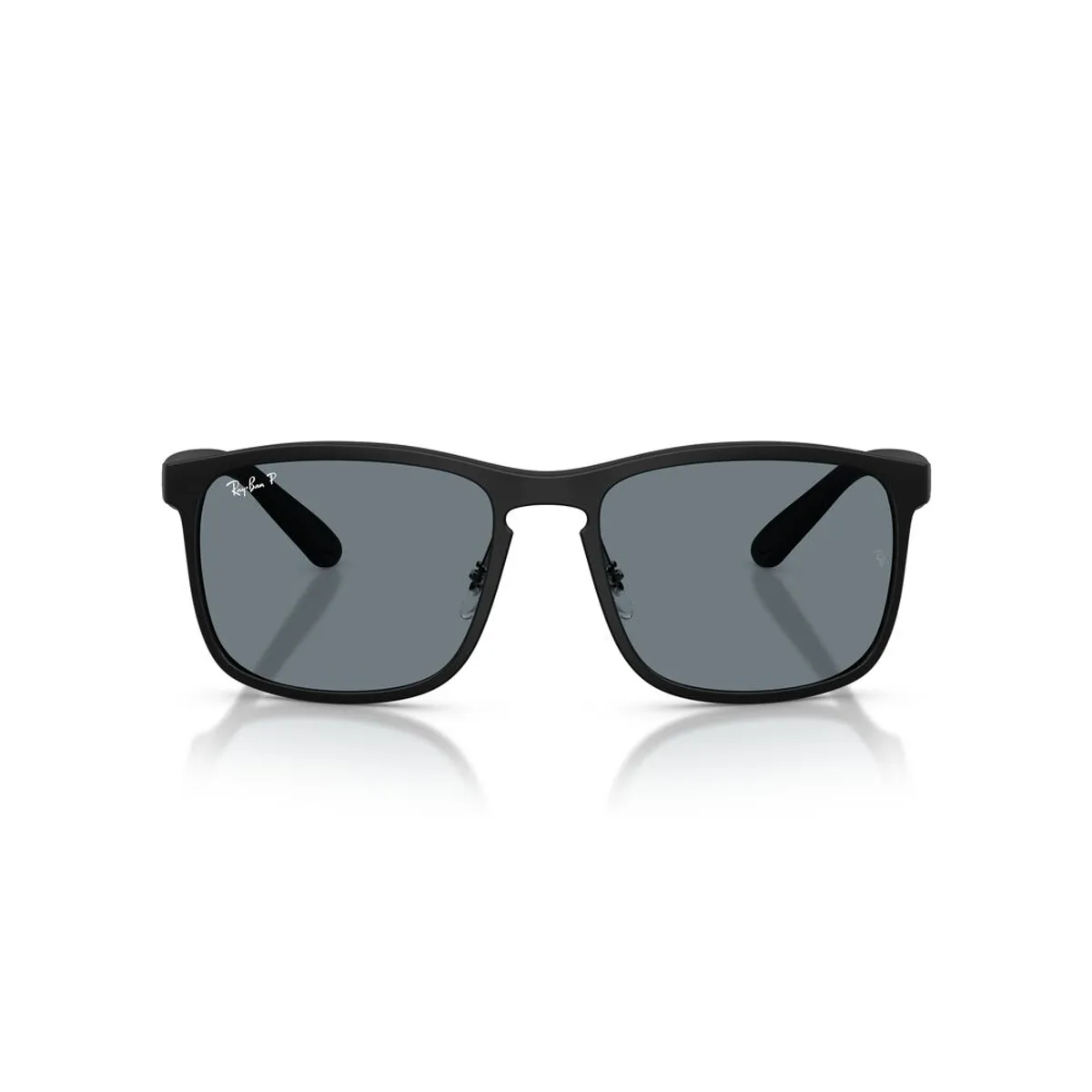RAY BAN - Anteojos De Sol Ray-Ban RB4264 Matte Black Blue Chromance Negro Hombre