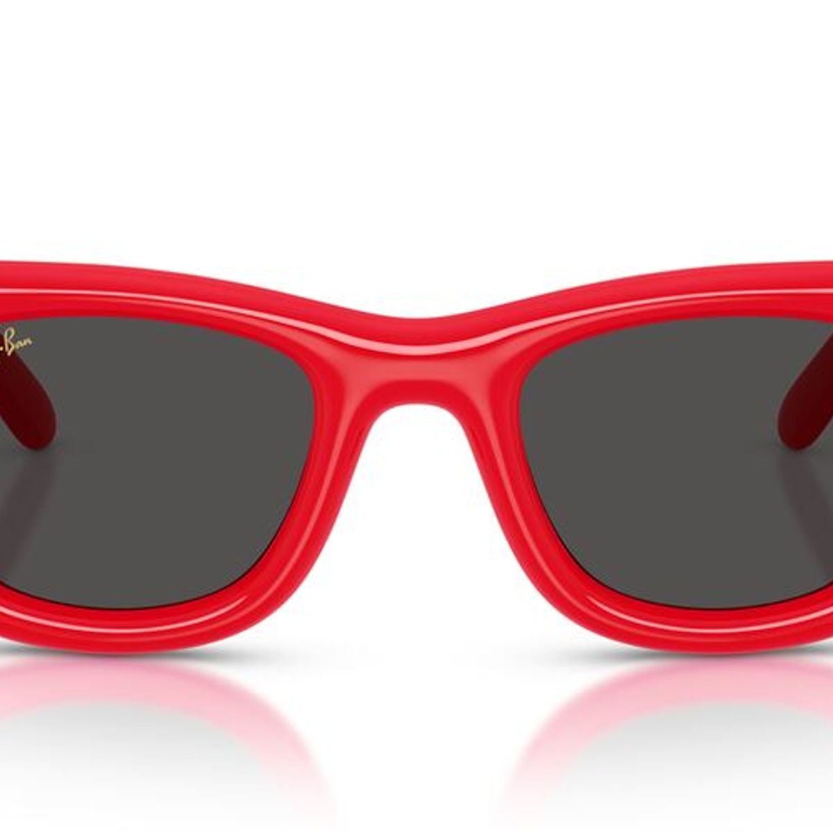 RAY BAN - Anteojos De Sol Ray-Ban RB4940 Wayfarer Puffer Red Ultra Rojo Unisex