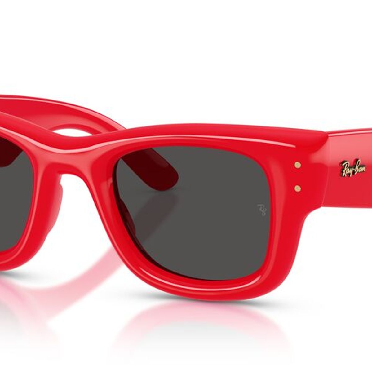 RAY BAN - Anteojos De Sol Ray-Ban RB4940 Wayfarer Puffer Red Ultra Rojo Unisex