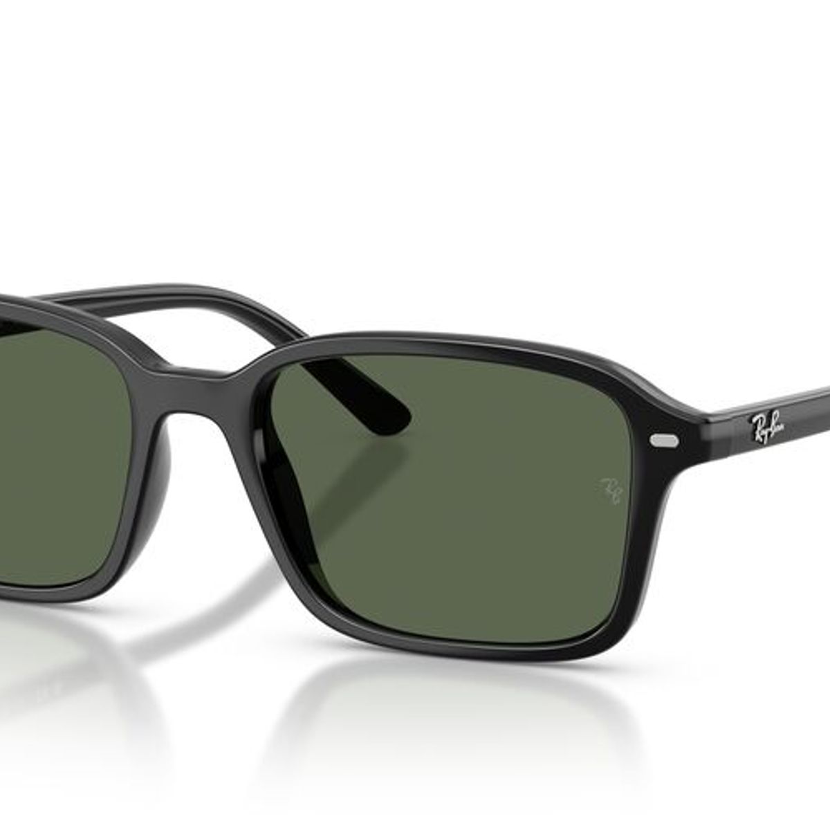 RAY BAN - Anteojos De Sol Ray-Ban RJ9131S Black Dark Green Negro Unisex