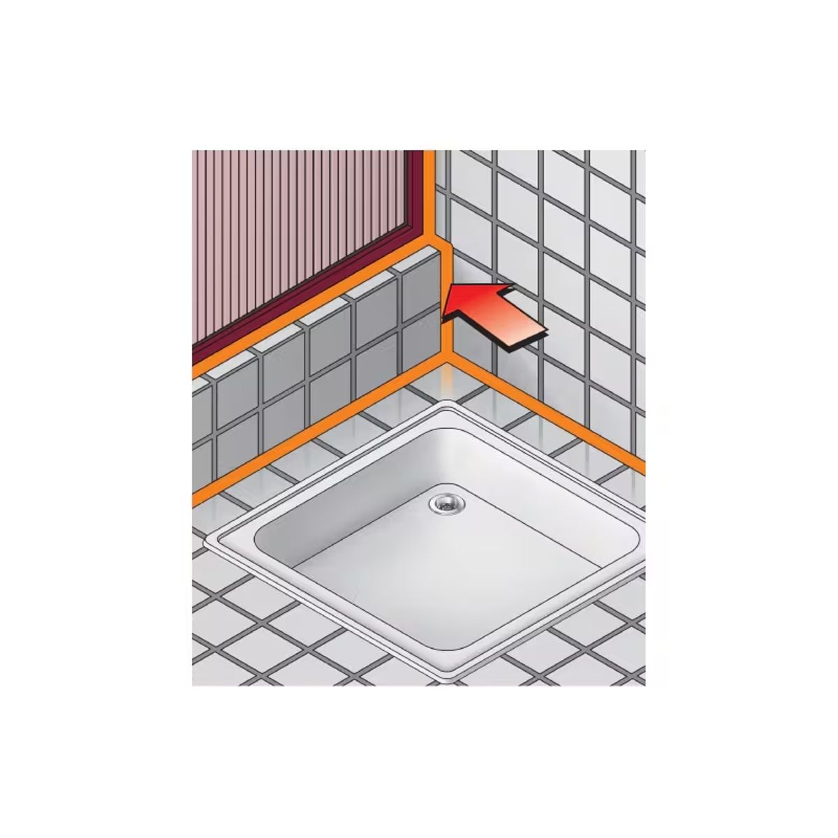 WURTH - Silicona Acética Blanca Wurth 280 Ml