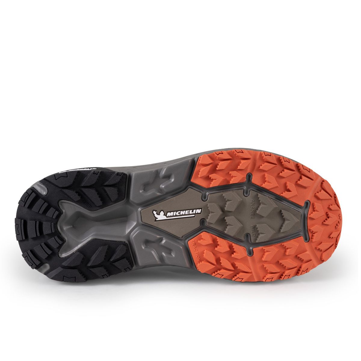 MICHELIN FOOTWEAR - Zapatilla Urbana Outdoor Hombre Gris Y Naranjo Michelin Aw10