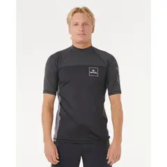 RIP CURL - Polera UVP Windtrip Negro Hombre