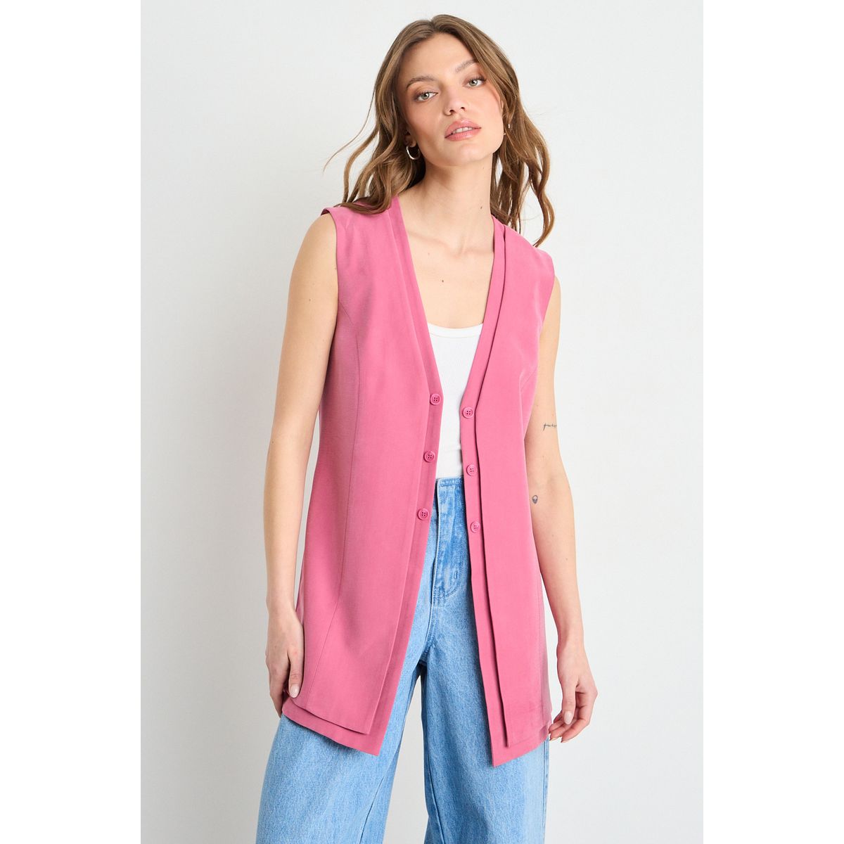 IO - Tapado Liso Mujer Coral Io