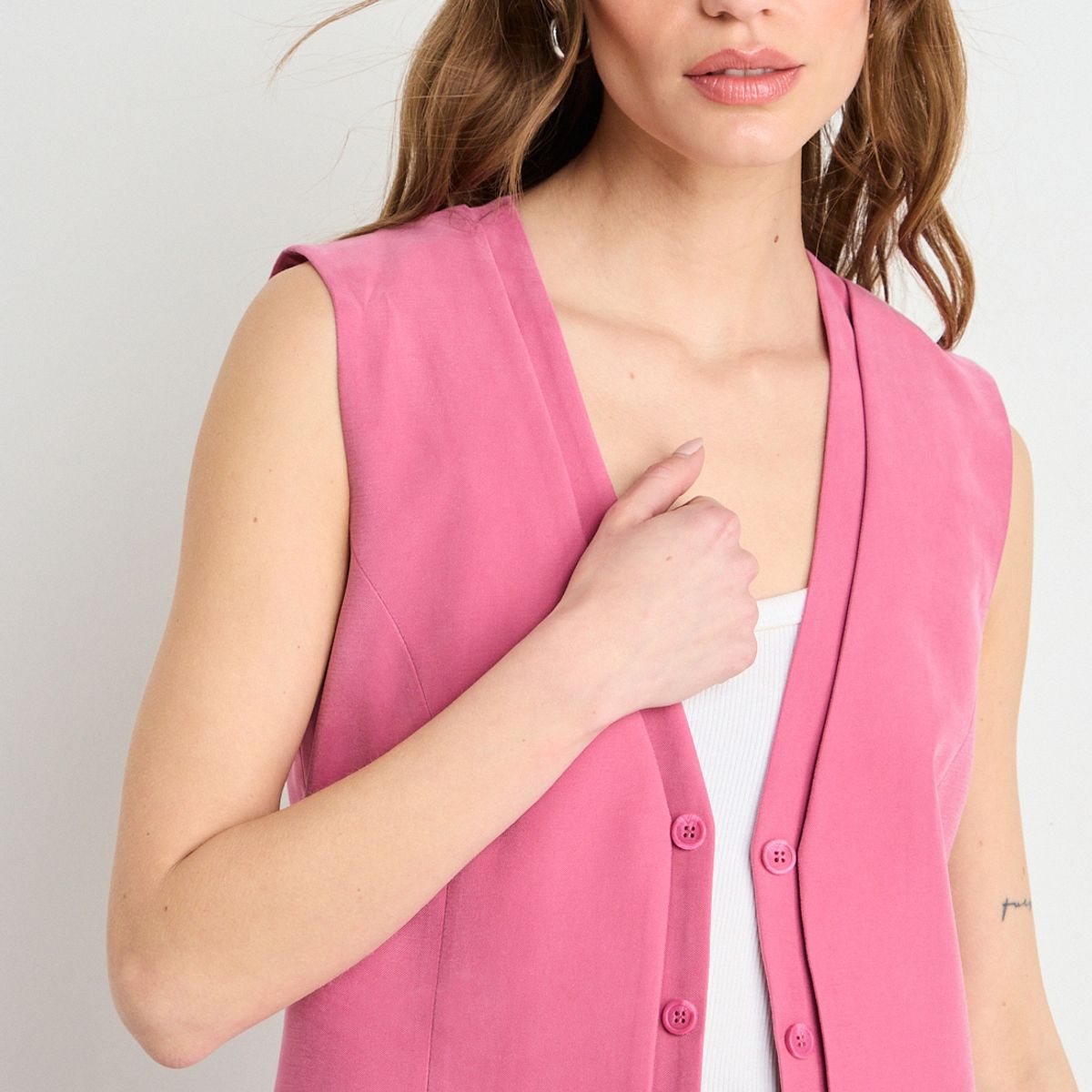 IO - Tapado Liso Mujer Coral Io