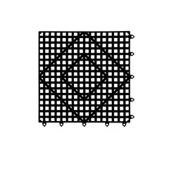 GENERICO - Rejilla Negra 305 x305Cm