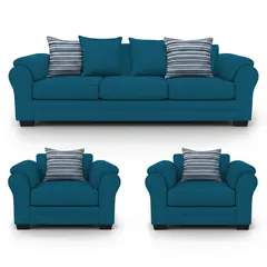 AMERICA DECORA - Living 6 Cuerpos 4+1+1 XL Con Resorte Estructural Grandón Chenille