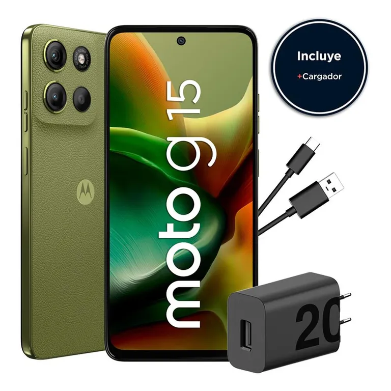 Moto G15 128GB 4GB Verde Liberado Vizium Chile