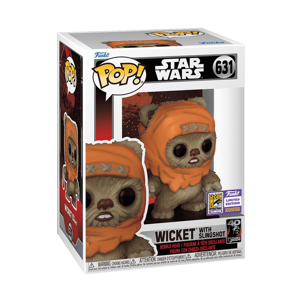 FUNKO - Funko Pop!: Wicket with Slingshot SDCC 2023 #631