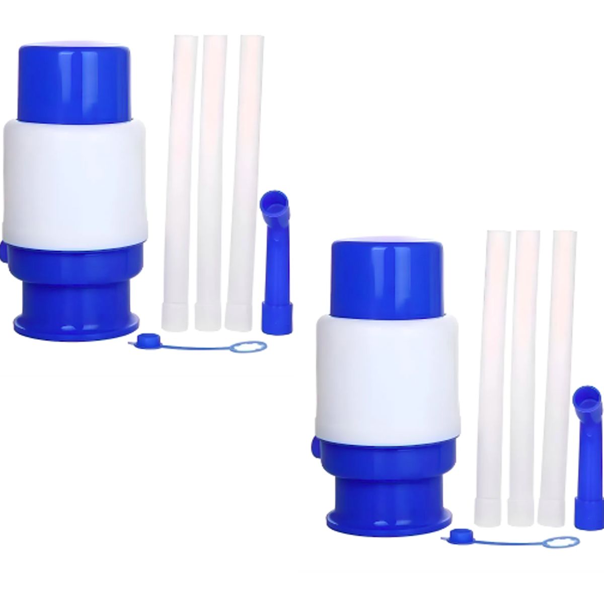 GENERICO - 2 Dispensadores de Agua Manual para Bidones 10lt y 20lt
