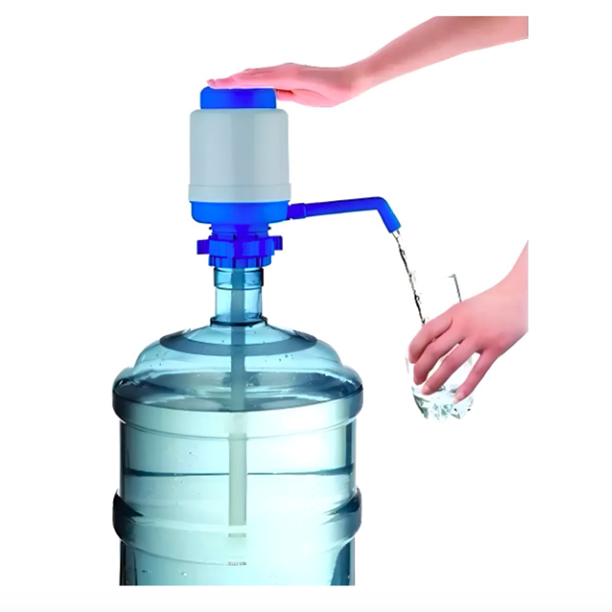 GENERICO - 2 Dispensadores de Agua Manual para Bidones 10lt y 20lt