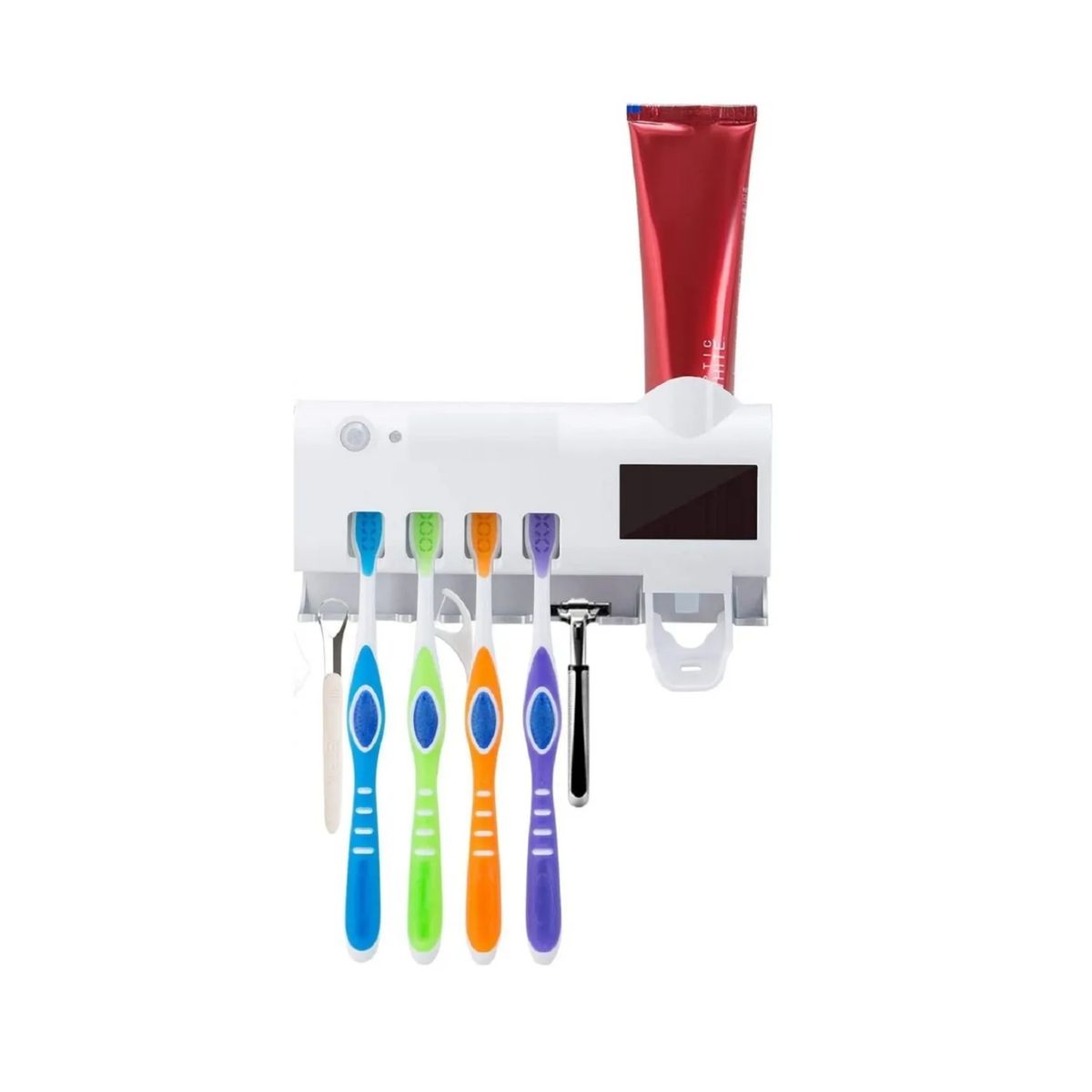 GENERICO - Esterilizador Cepillo De Dientes Porta Cepillos Dentales Blanco