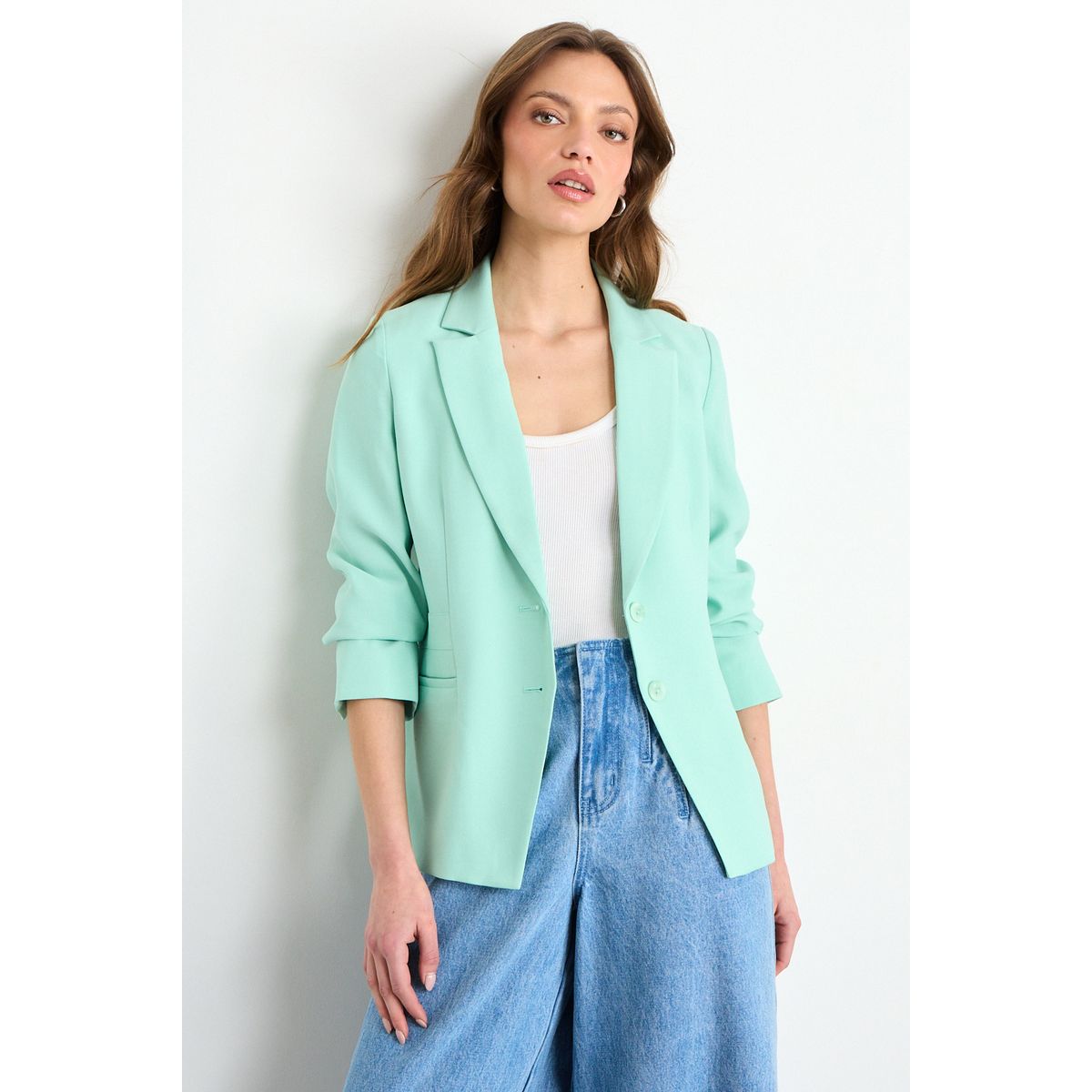 IO - Blazer Mujer Verde Io