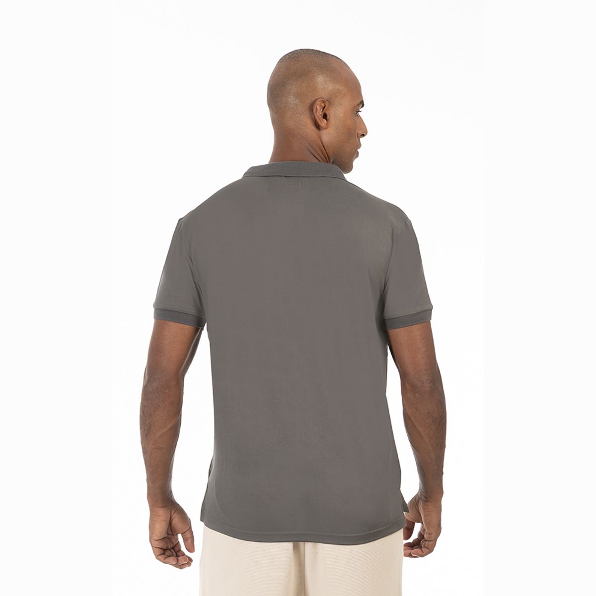 GANGSTER - Polera Polo Mont Gris Gangster