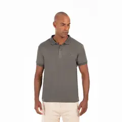 GANGSTER - Polera Polo Mont Gris