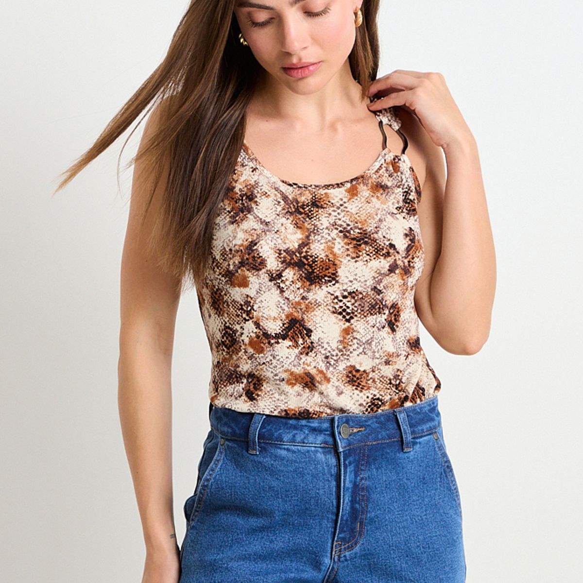 ASH - Polera Mujer Café Ash