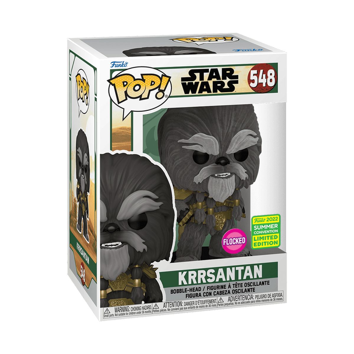 FUNKO - Funko Pop Krrsantan Flocked 548