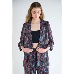 IO - Blazer Negro Mujer