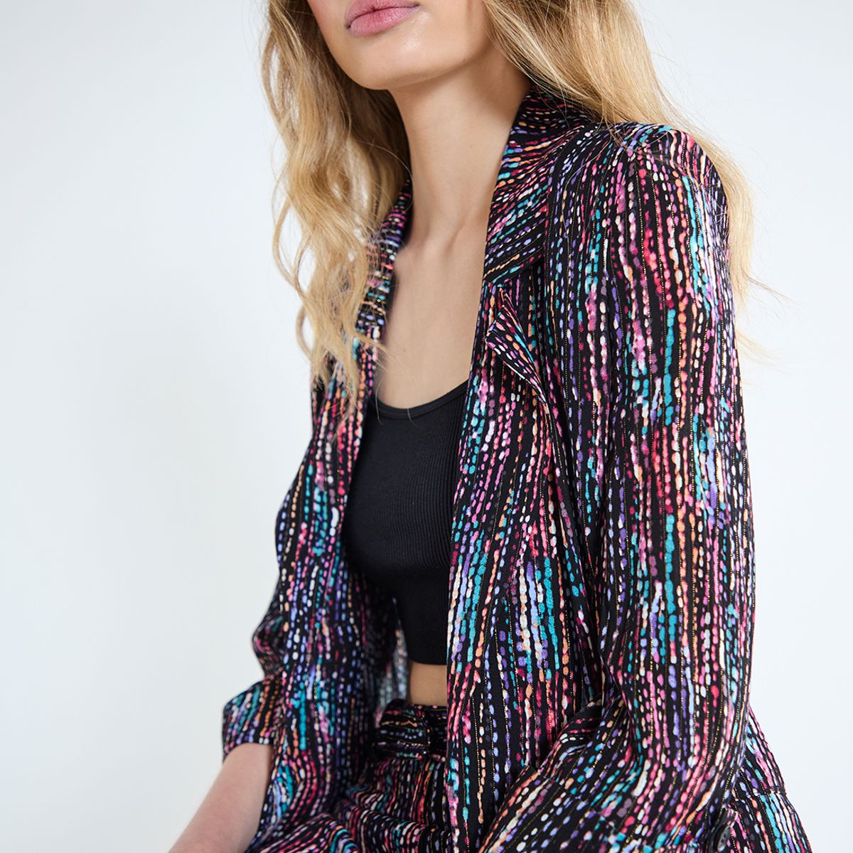 IO - Blazer Negro Mujer Io